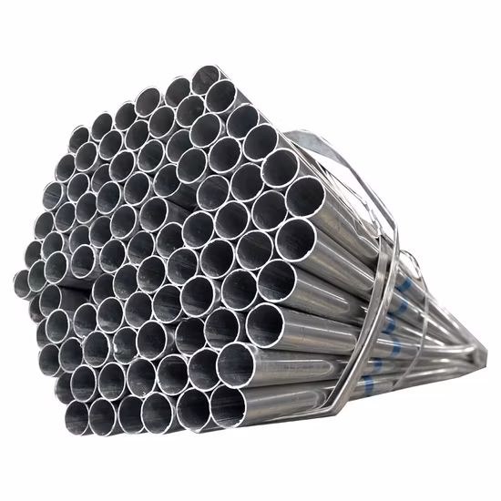 Fábrica de tubos de acero galvanizado ERW